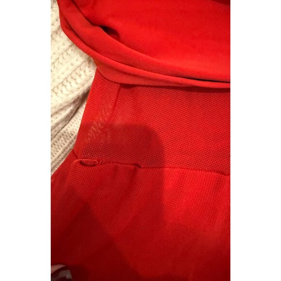 Deme by Gabriella RED Carla Off Shoulder Maxi Gown - Size XS - Picture 9 of 11